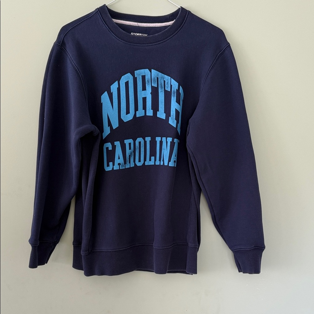 Sport-Tek Navy Blue Crew Neck Sweater